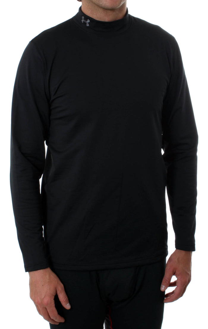 Under Armour Evo ColdGear Fitted Mock Baselayer Top