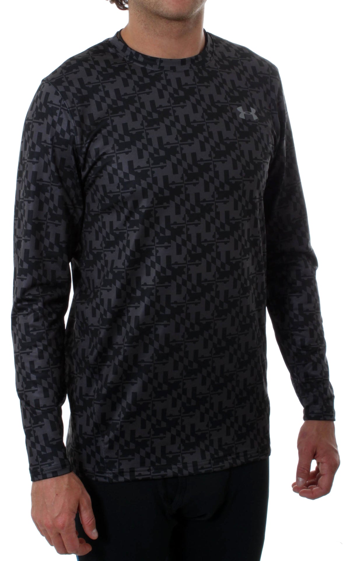 Under Armour Evo ColdGear Baltiflage Crew Baselayer Top