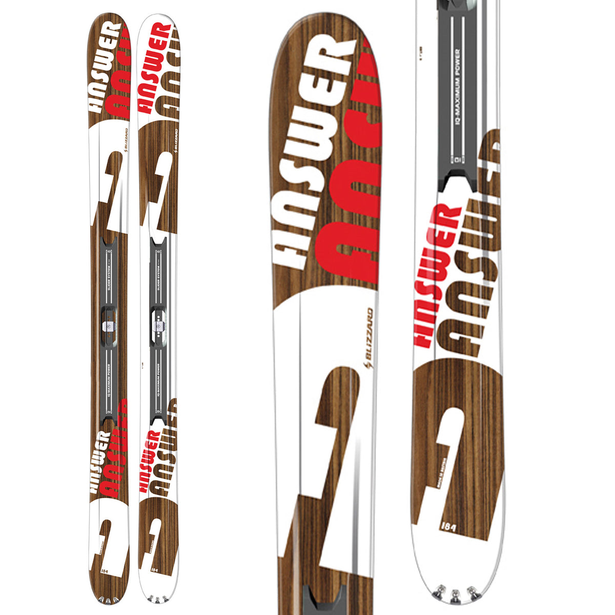 Blizzard The Answer IQ Max Skis w/ Slider 2011
