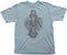 Arbor Totem T Shirt Light Blue