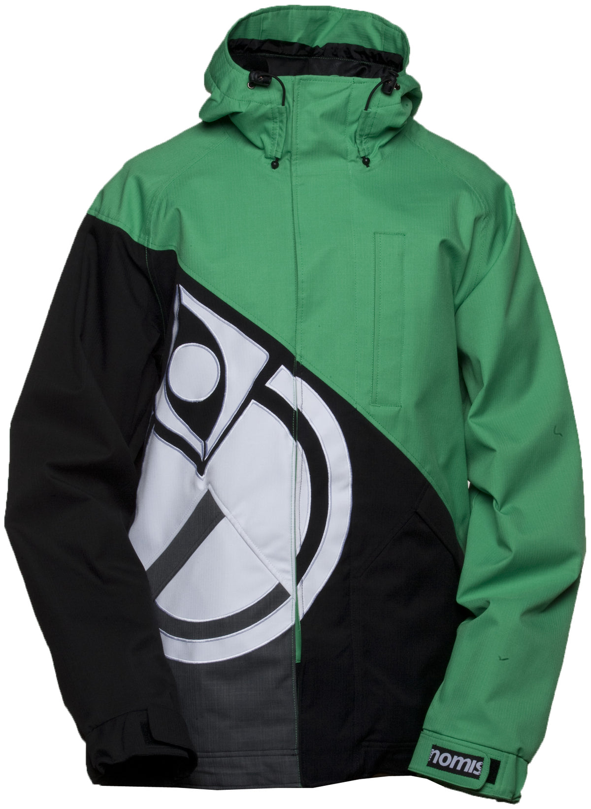 Nomis Logo Jacket Emerald Green