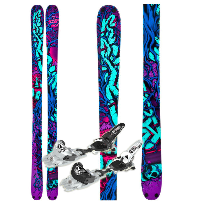 K2 Revival Skis + Marker Griffon Schizo Bindings 2011