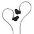 Skullcandy Asym Headphones Black