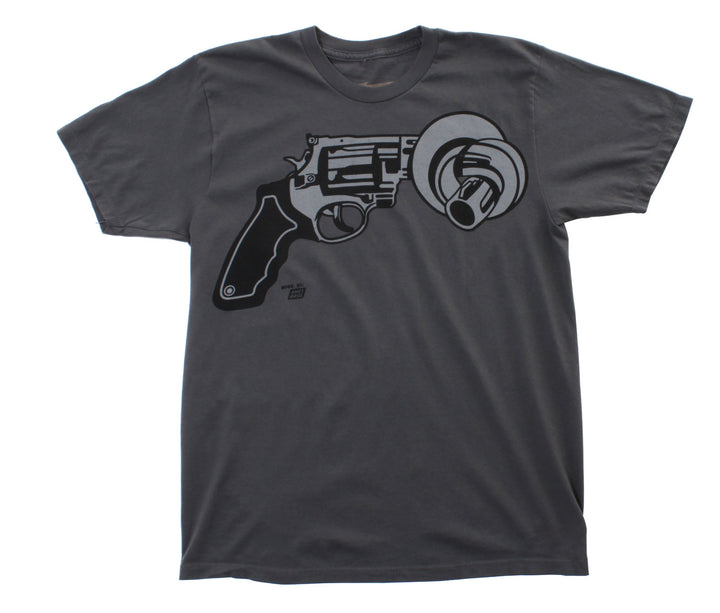 Ames Bros Happiness T Shirt Charcoal