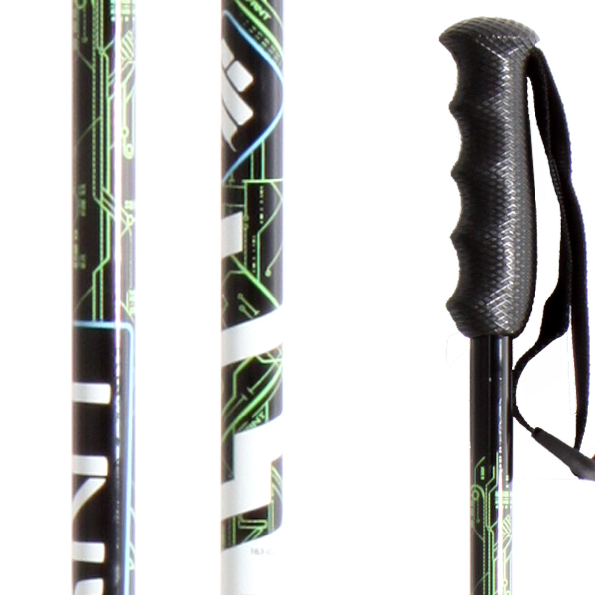 4FRNT Click! Ski Poles 2011 White/Black