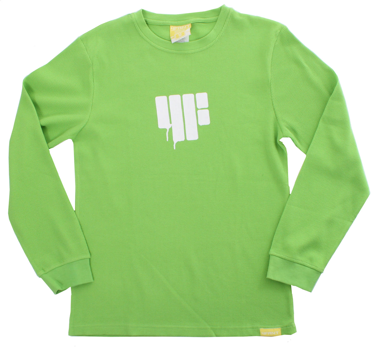 4FRNT Lime Made Long Sleeve T-Shirt Lime Green