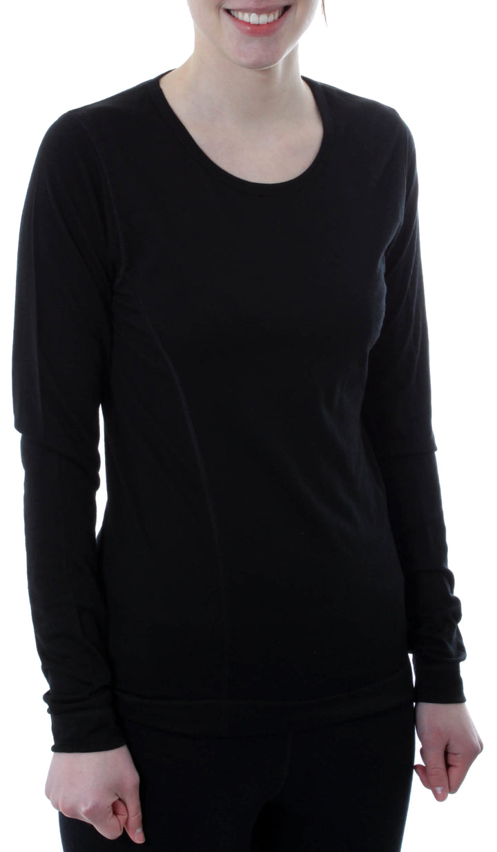 Smartwool Microweight Crew Long Sleeve Top - Women's