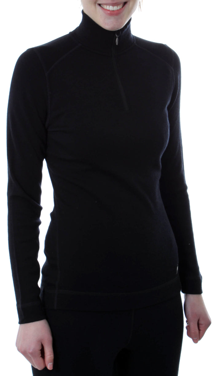 Smartwool Midweight Zip Long Sleeve T - Women's