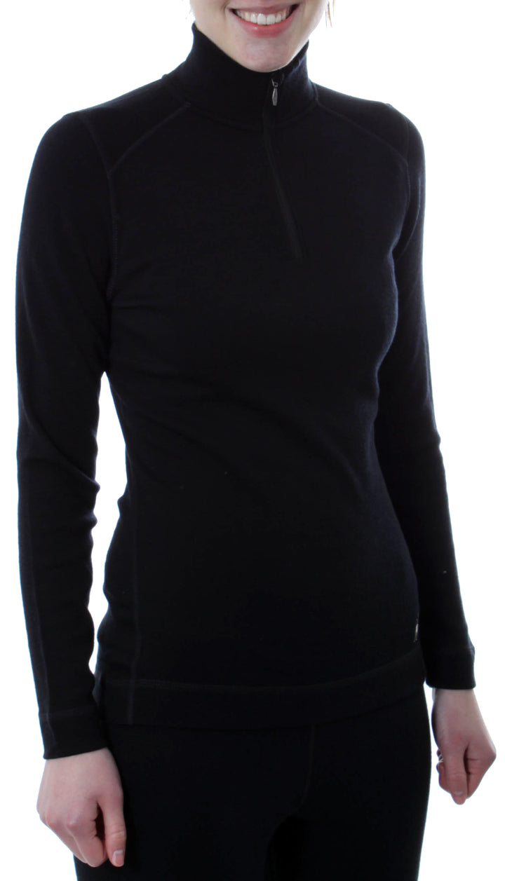 Smartwool Midweight Zip Long Sleeve T - Women's