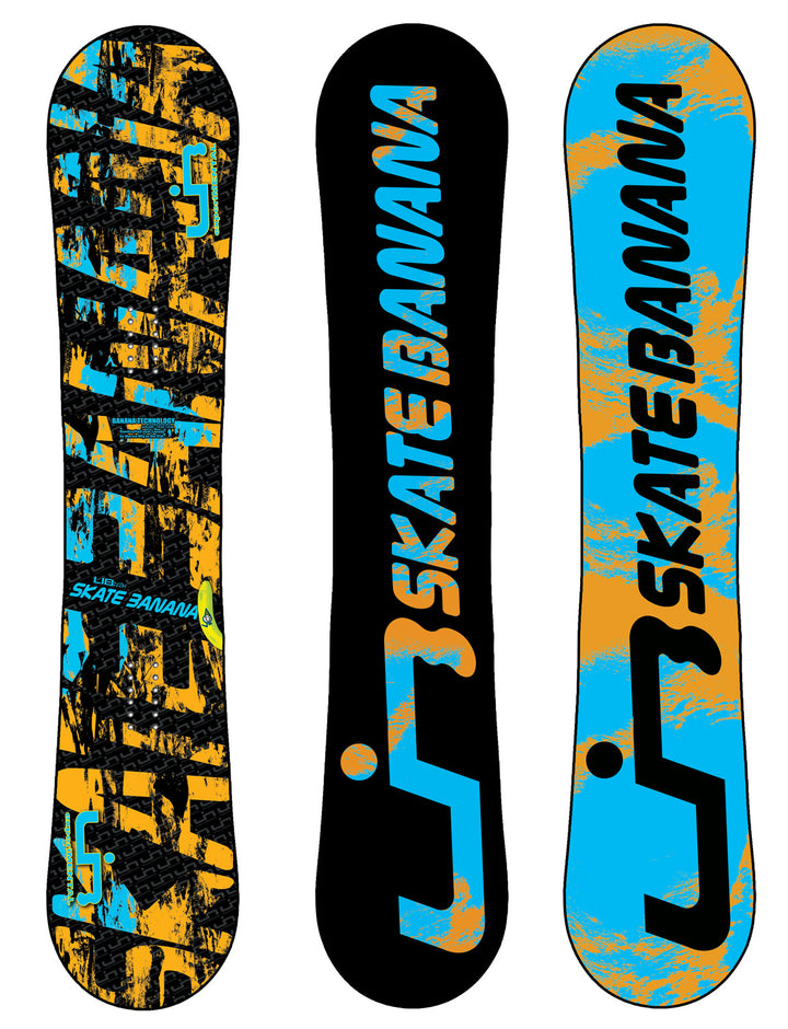 Lib Tech Skate Banana BTX Banana Rocker (Orange/Blue) Snowboard 2011