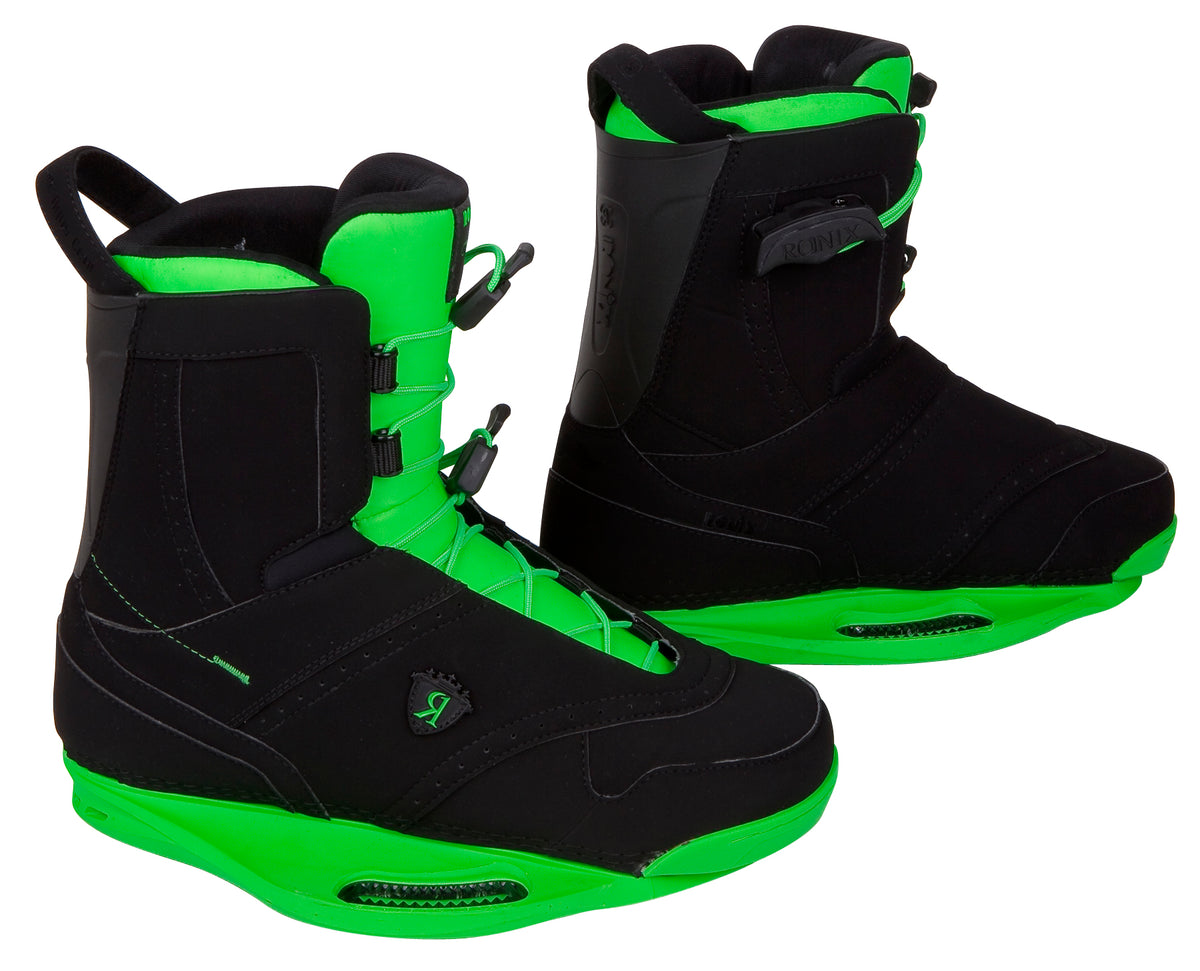 Ronix Frank Wakeboard Bindings 2011 Black/Sukan Green