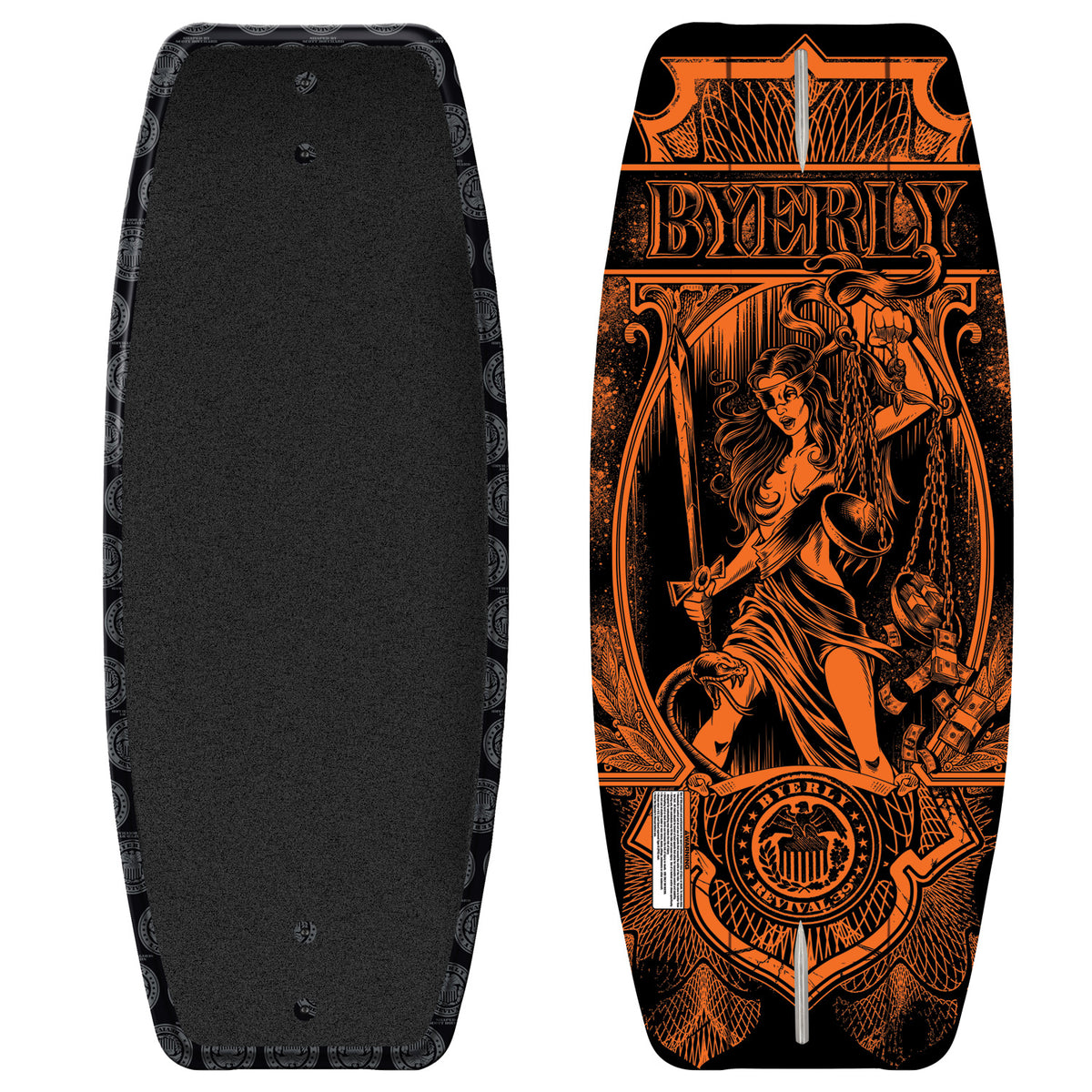 Byerly Wakeboards Revival Wakeskate 2011