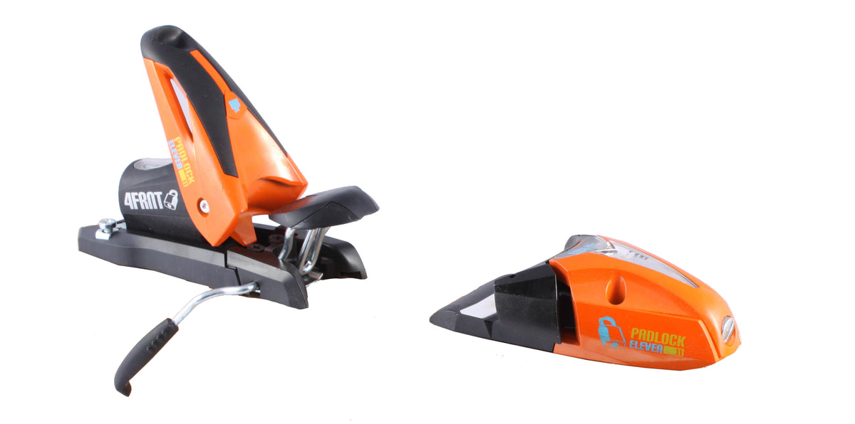 4FRNT Padlock 11 Ski Bindings (97mm Brakes) 2011 Orange/Black