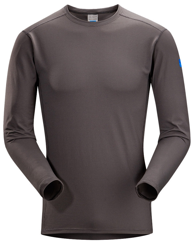 Arc'teryx Phase SL Crew Neck Long Sleeve Baselayer Top Graphite