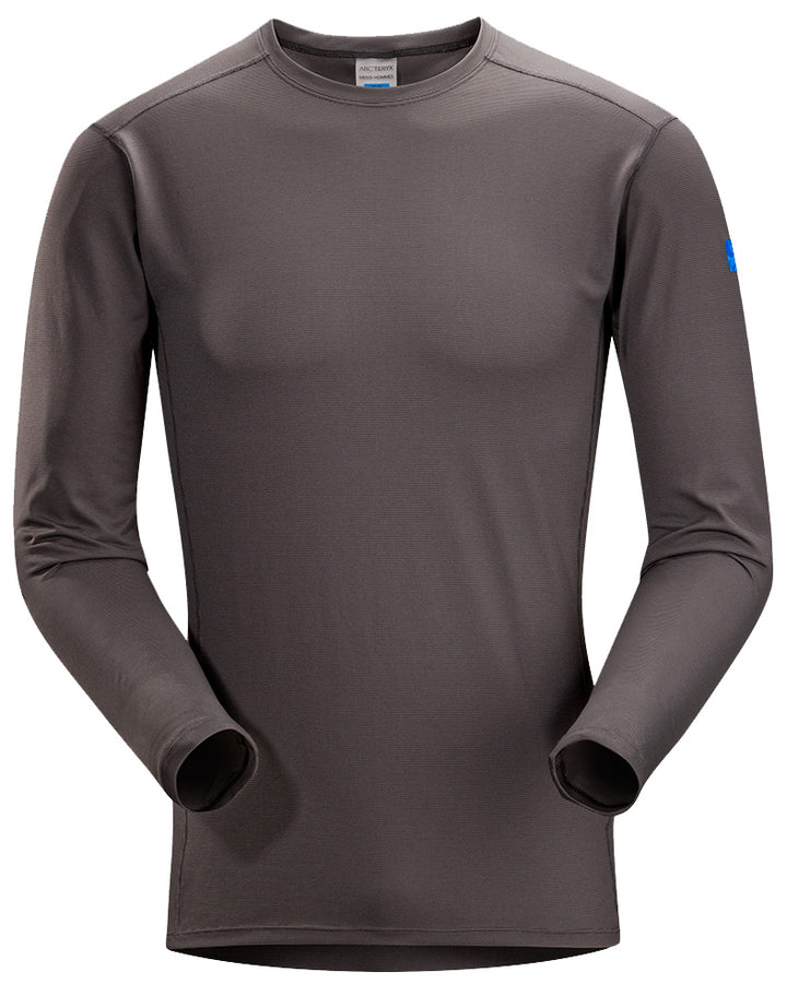 Arc'teryx Phase SL Crew Neck Long Sleeve Baselayer Top Graphite