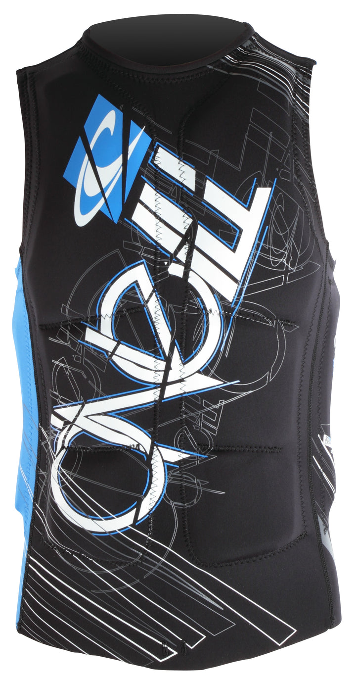 O'Neill Gooru Comp Vest 2011 Black/Bali Blue