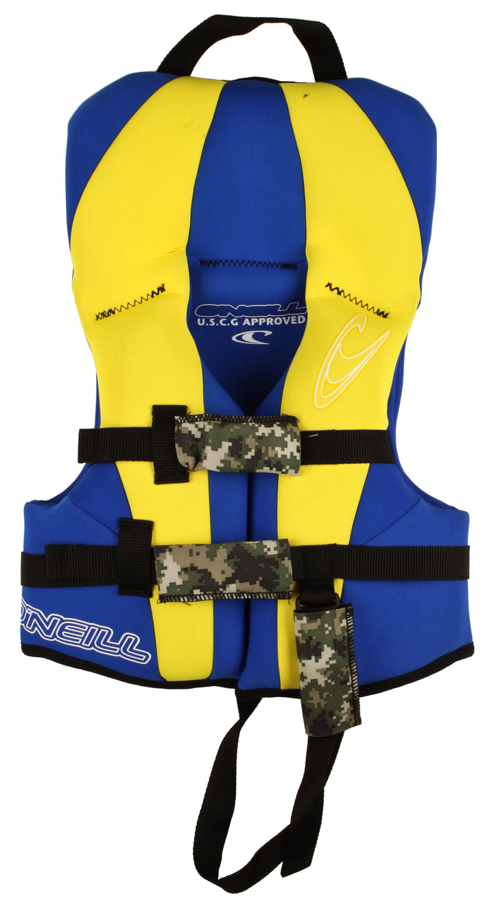 O'Neill Infant USCG Vest - Kids' 2022 Pacific/Yellow/Pacific