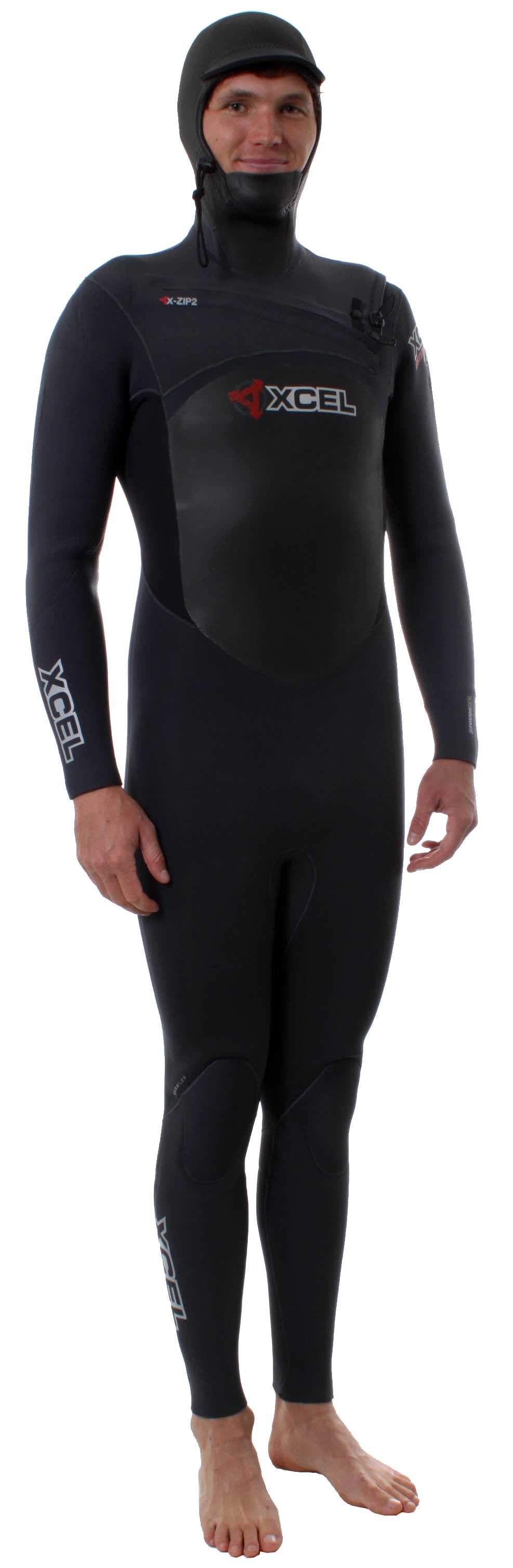 XCEL X-Zip2 5/4/3 Hooded Full Wetsuit