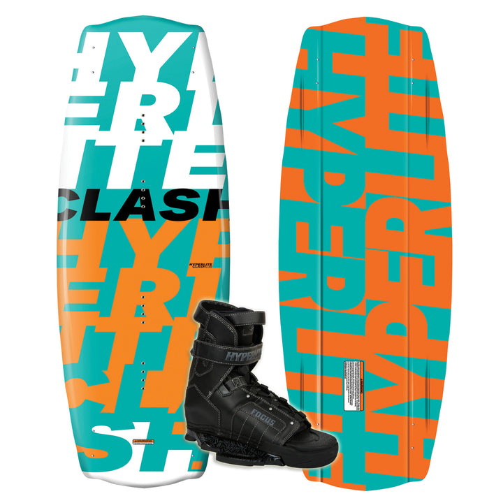 Hyperlite Clash Wakeboard + Focus Boots 2011