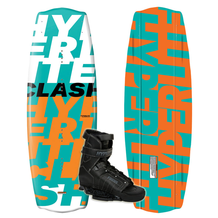 Hyperlite Clash Wakeboard + Focus Boots 2011