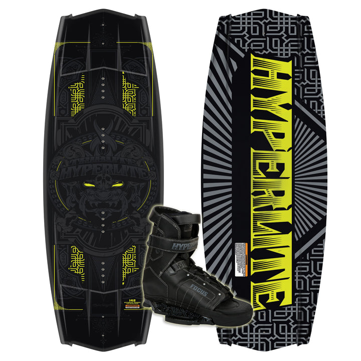 Hyperlite Tribute Wakeboard + Focus Boots 2011