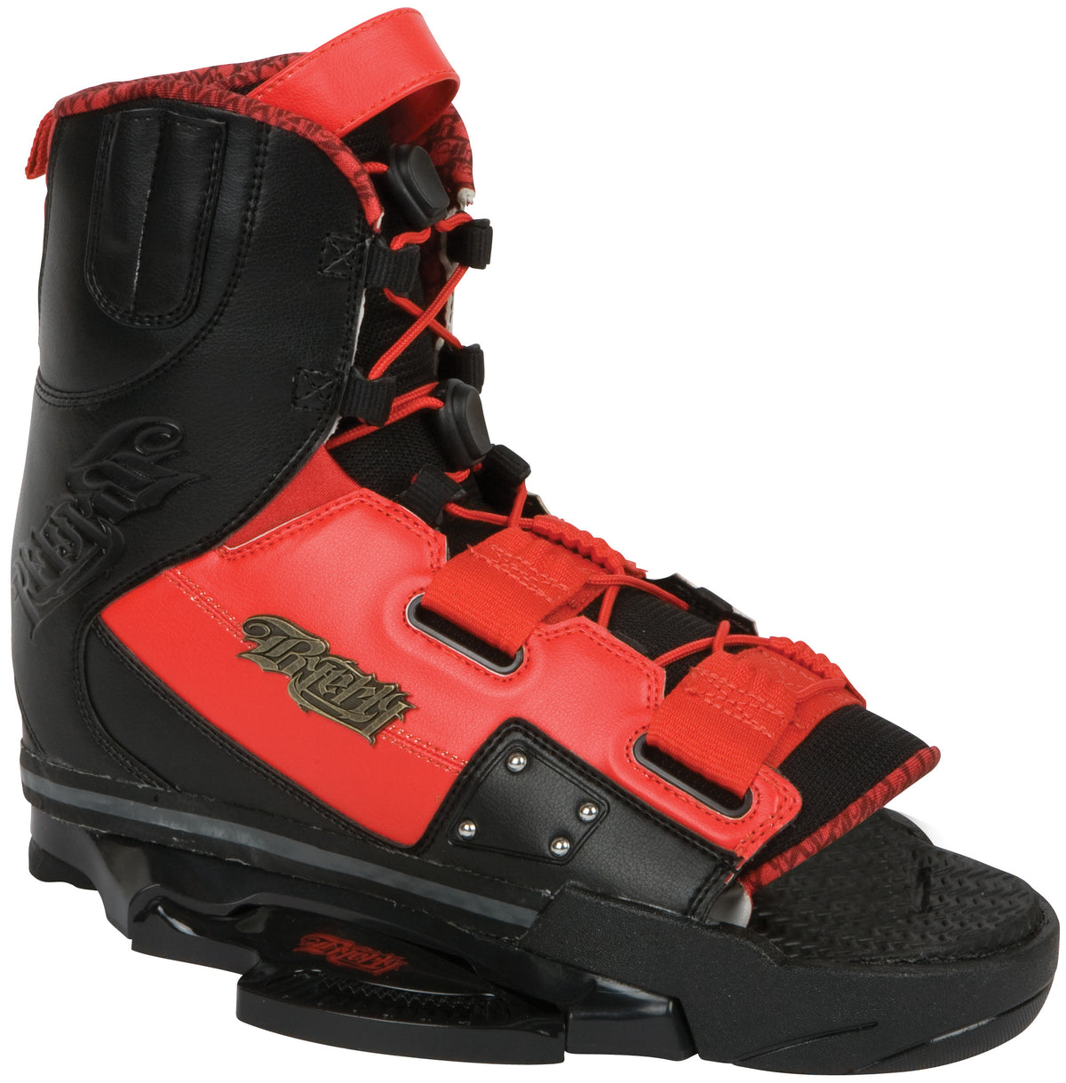 Byerly Wakeboards Verdict Wakeboard Bindings 2011 Black/Red
