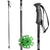 evo Northback Ski Poles 2012 Black