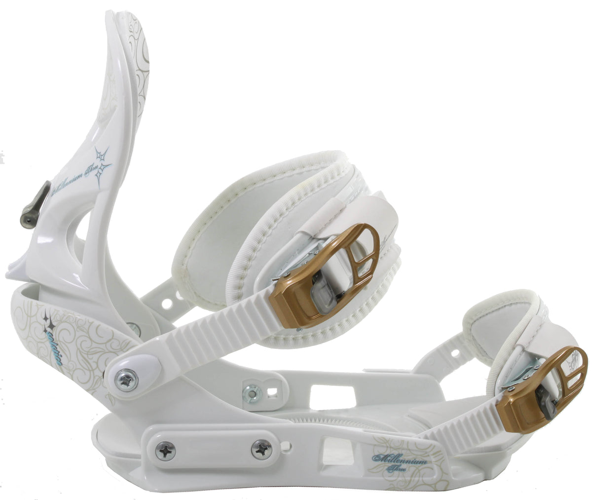 M3 Solstice Snowboard Bindings - Women's 2008 White