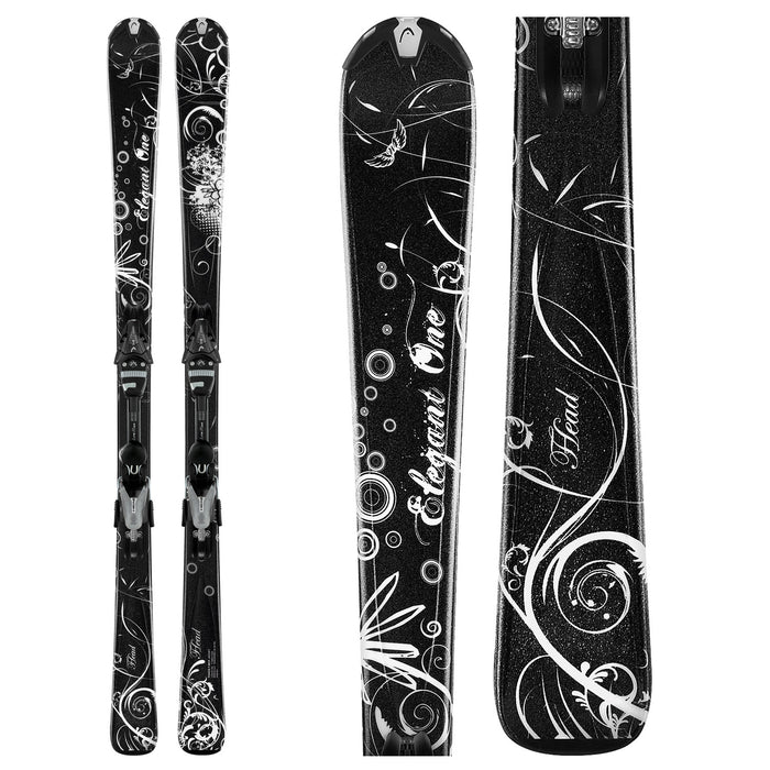 Head Elegant One Skis + LR 9 Bindings 2011