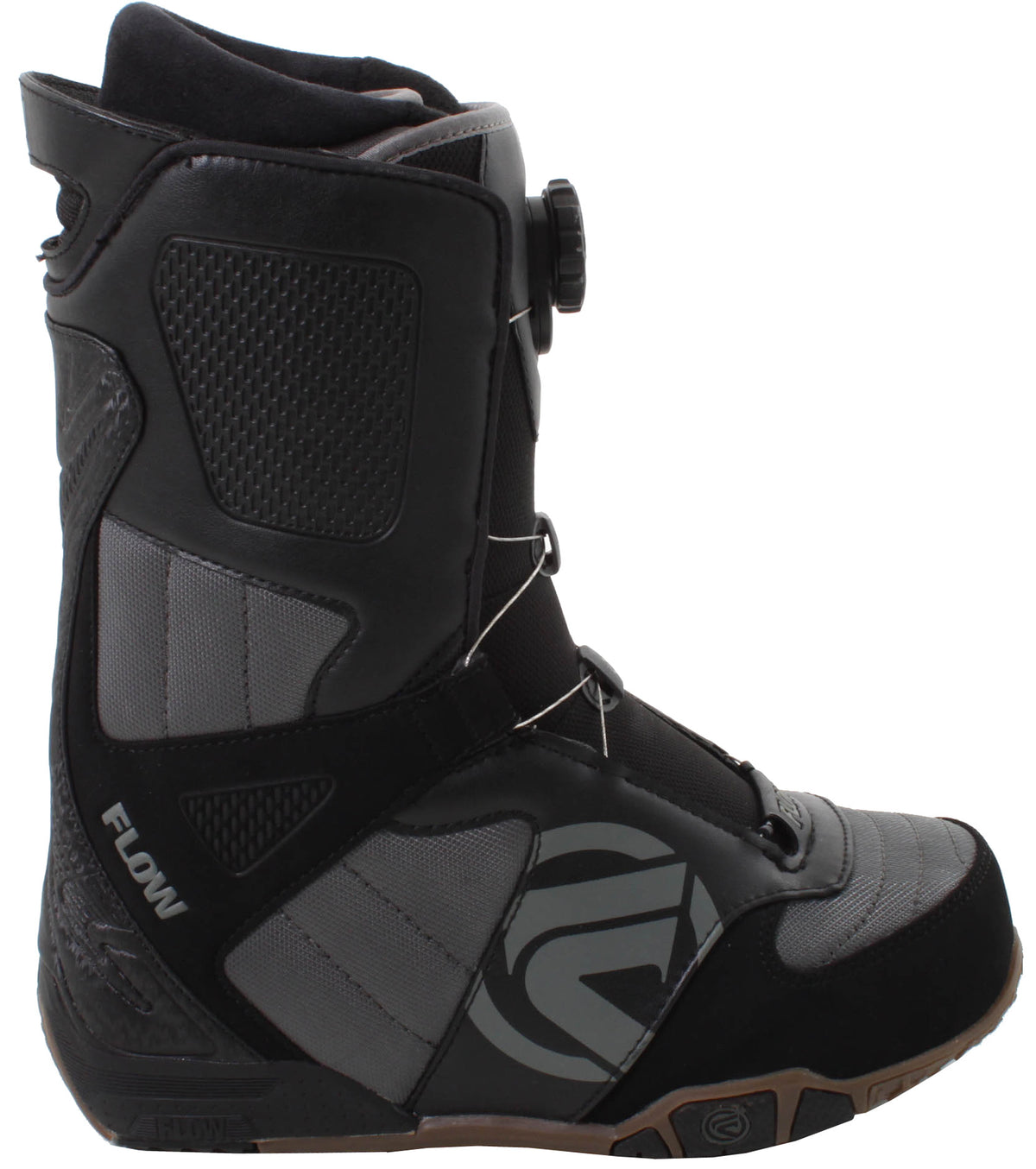 Flow Rival BOA Coiler Snowboard Boots 2011 Black/Gum