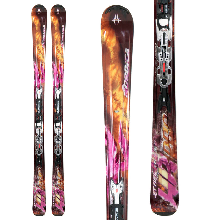 Nordica Hot Rod Jet Fuel Skis + XBI CT Bindings 2011