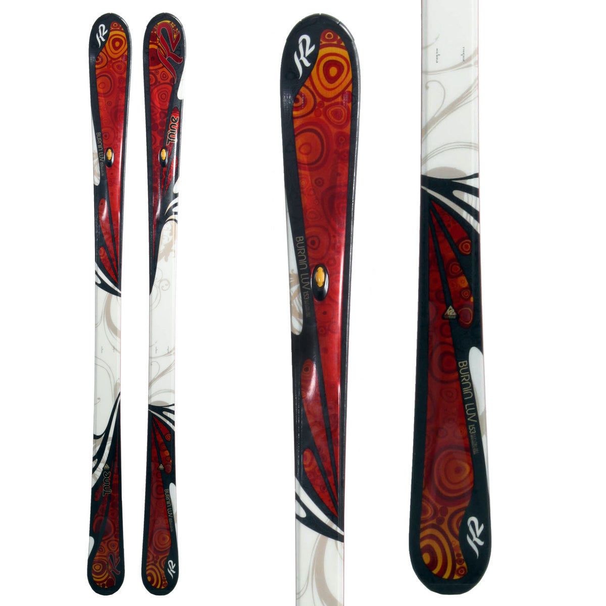 K2 Burnin Luv Skis - Women's 2011