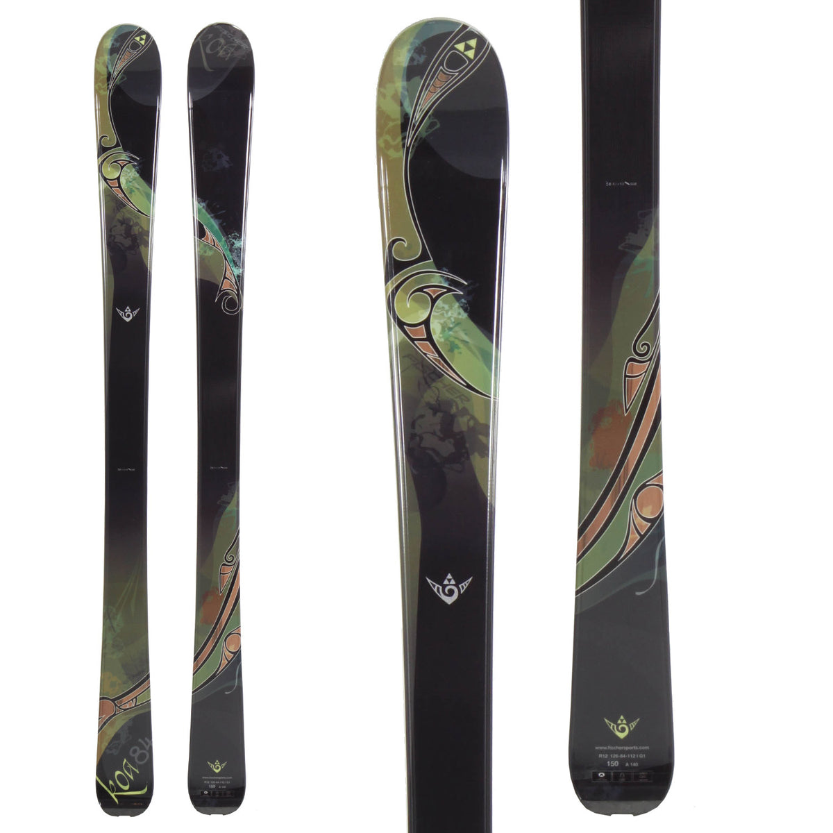 Fischer Koa 84 Skis - Women's 2011