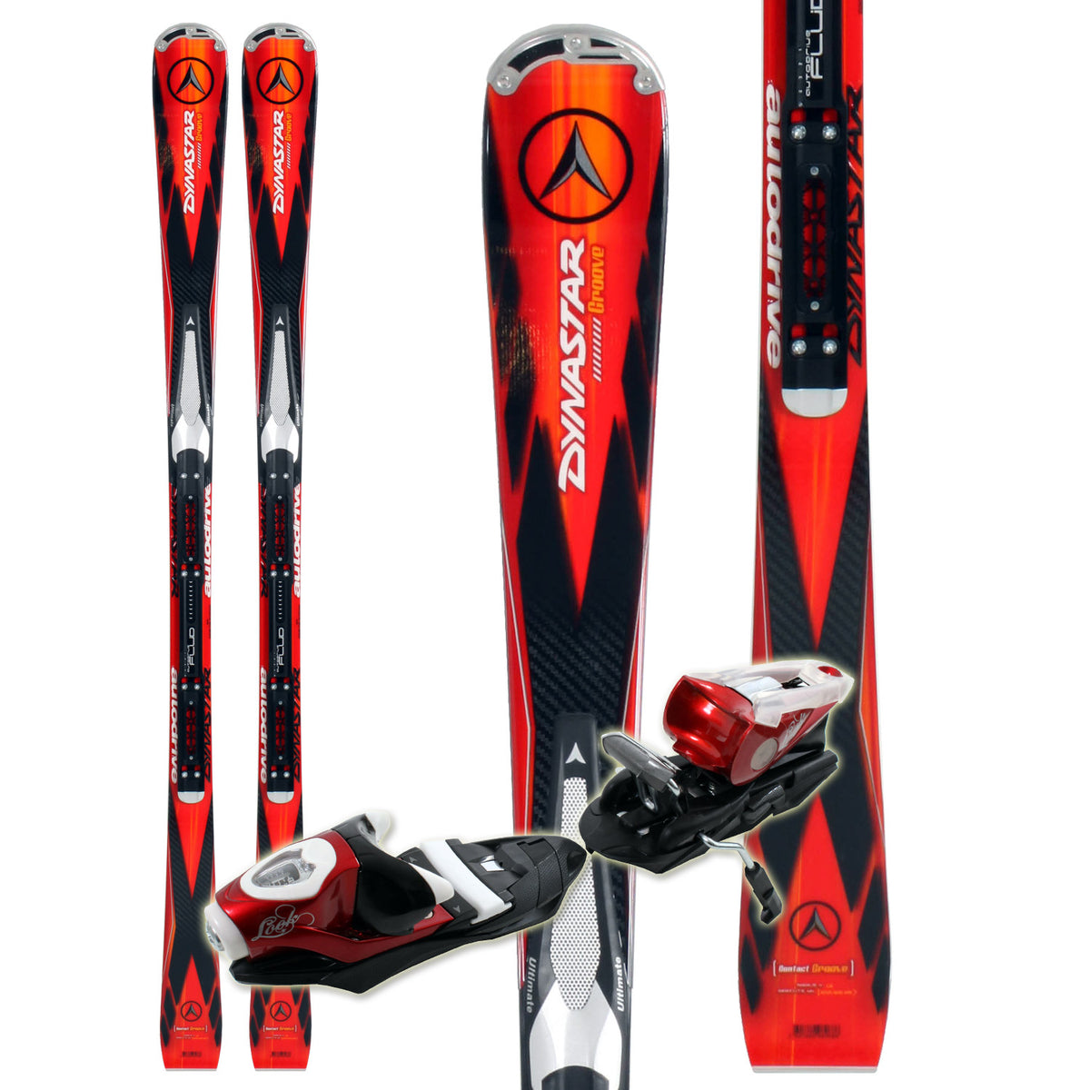 Dynastar Contact Groove Skis + NX 12 Bindings 2011