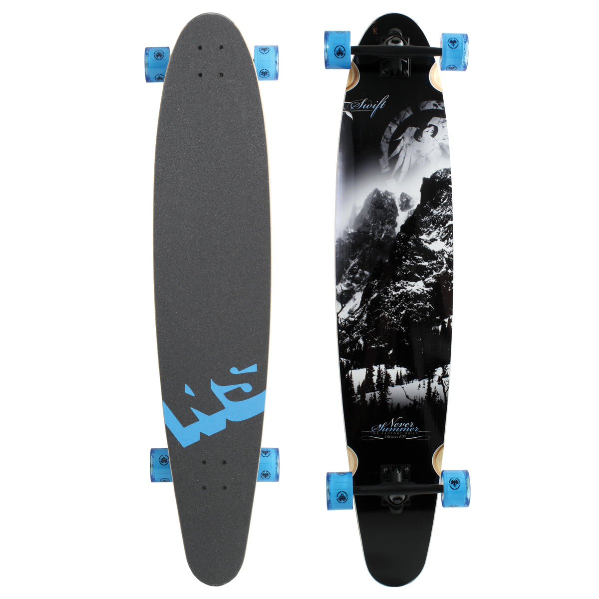 Never Summer Swift  Longboard Complete