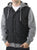 RVCA Puffer Fleece II Hoodie Black/Athletic Heather