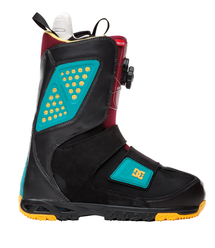DC Status BOA Travis Rice Snowboard Boots 2012 Black/Grey/Red