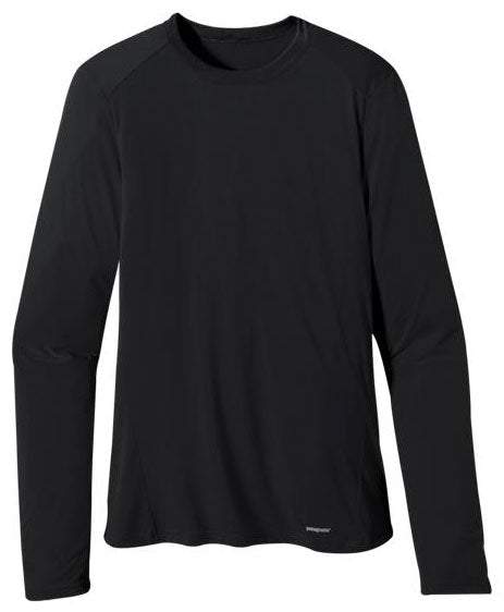 Patagonia Capilene Silkweight Crew Shirt Black