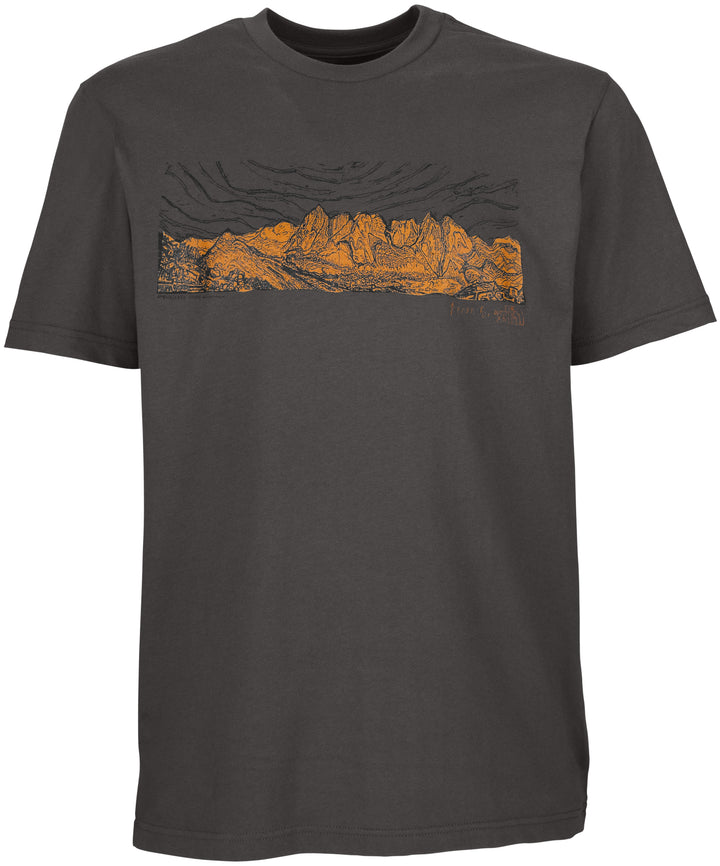 The North Face Back Eddy T Shirt Graphite Grey