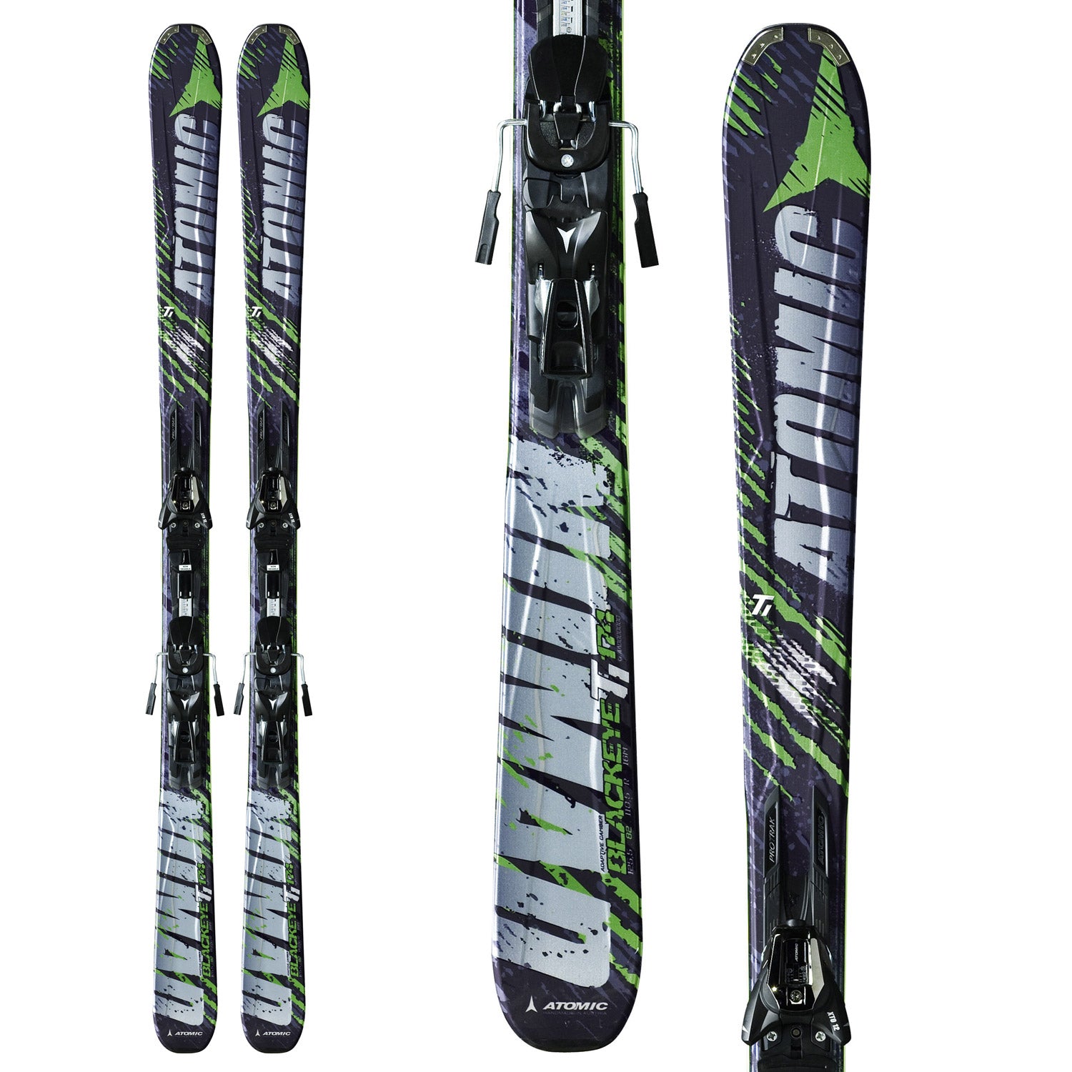 Atomic Blackeye Ti Skis + XTO 12 Bindings 2012 – evo