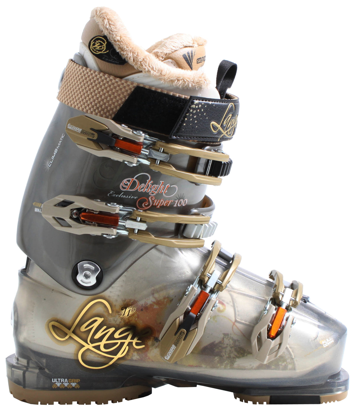 Lange Exclusive Delight Super 100 Ski Boots - Women's 2011 Translucent
