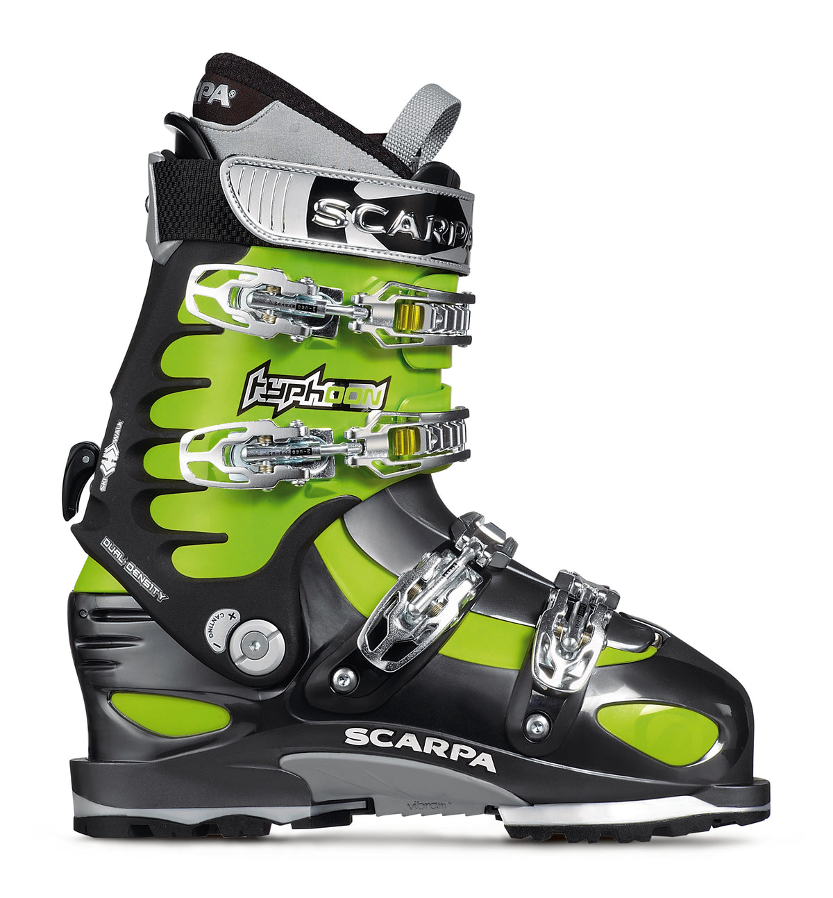 Scarpa Typhoon Alpine Touring Ski Boots 2012 Anthracite/Apple