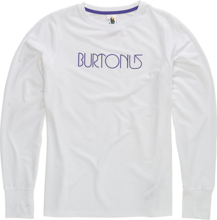 Burton Player Long Sleeve Base Layer Top - Women's Bright White