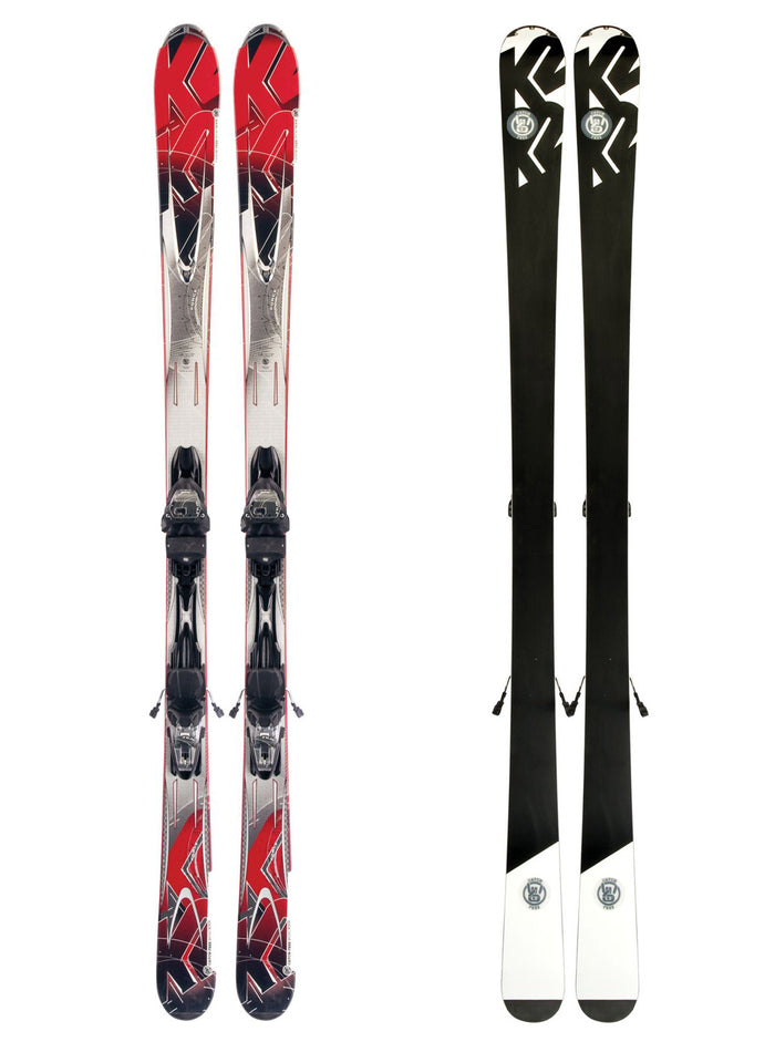 K2 A.M.P. Force Skis + Marker M3 10.0 Bindings 2012
