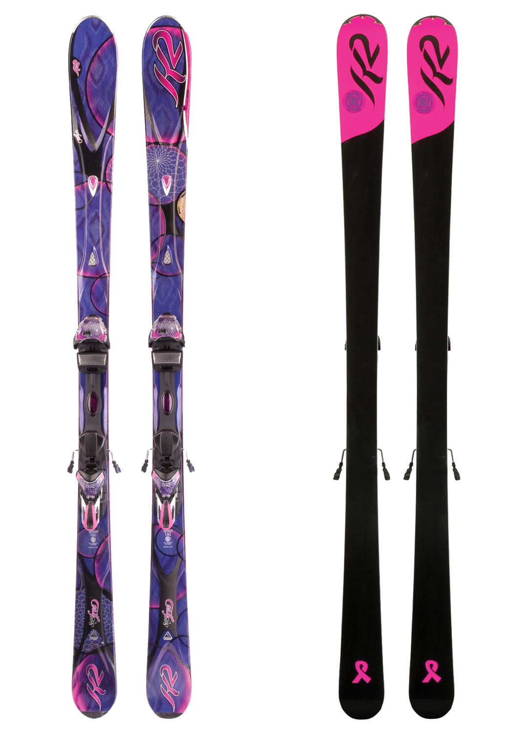 K2 SuperFree Skis + Marker ERS 11.0 TC Bindings - Women's 2012 – evo