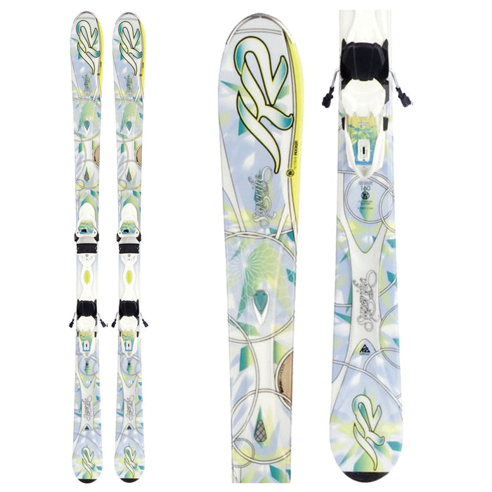 K2 Superific Skis + Marker ER3 10.0 Bindings