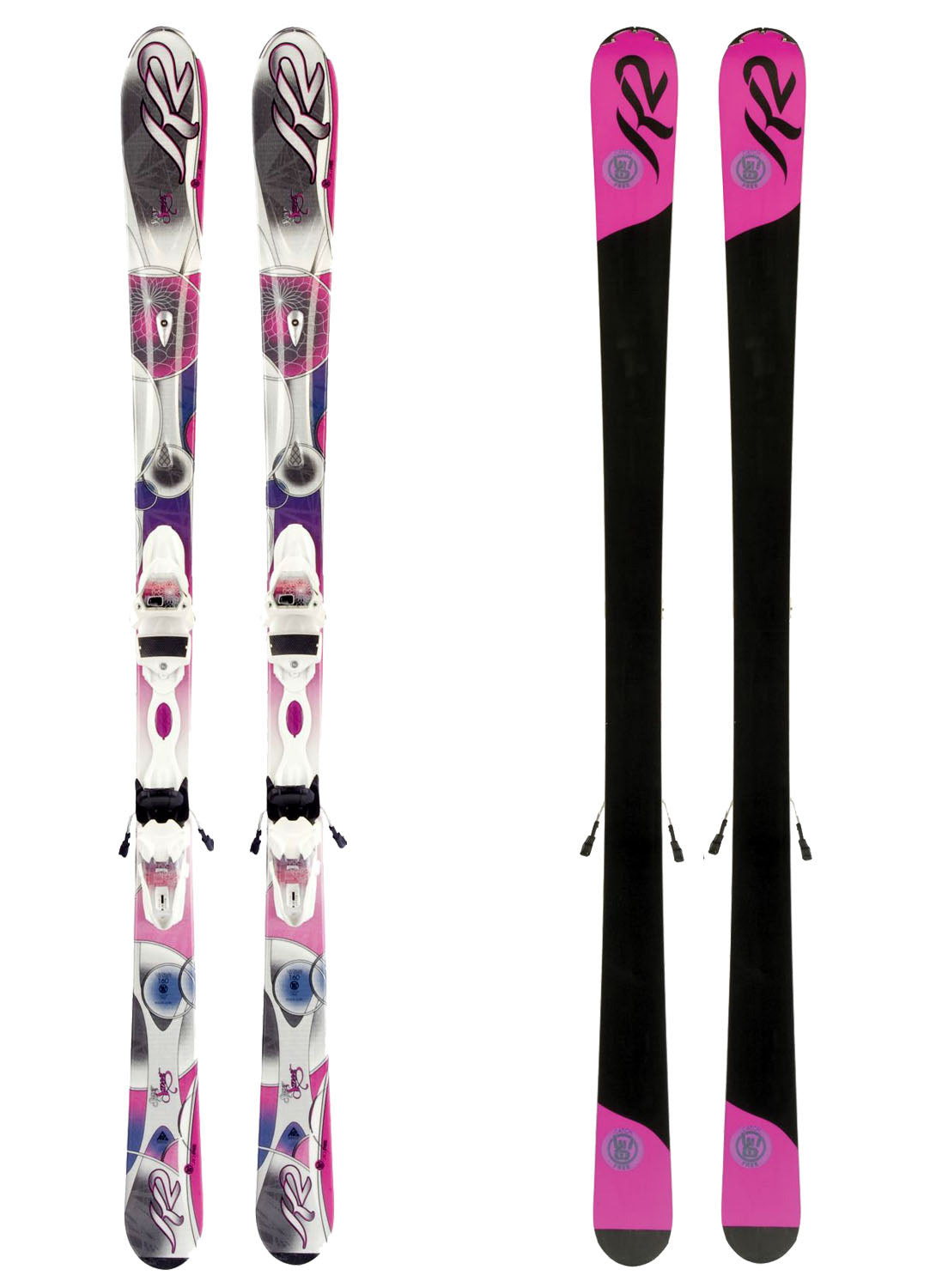 K2 SuperSweet Skis + Marker ER3 10.0 Bindings - Women's 2012 – evo