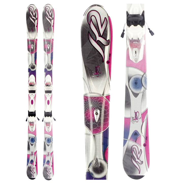 K2 SuperSweet Skis + Marker ER3 10.0 Bindings - Women's 2012