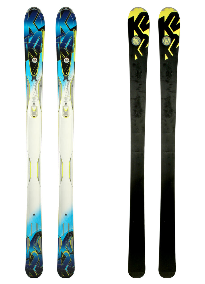 K2 A.M.P. Aftershock Skis 2012
