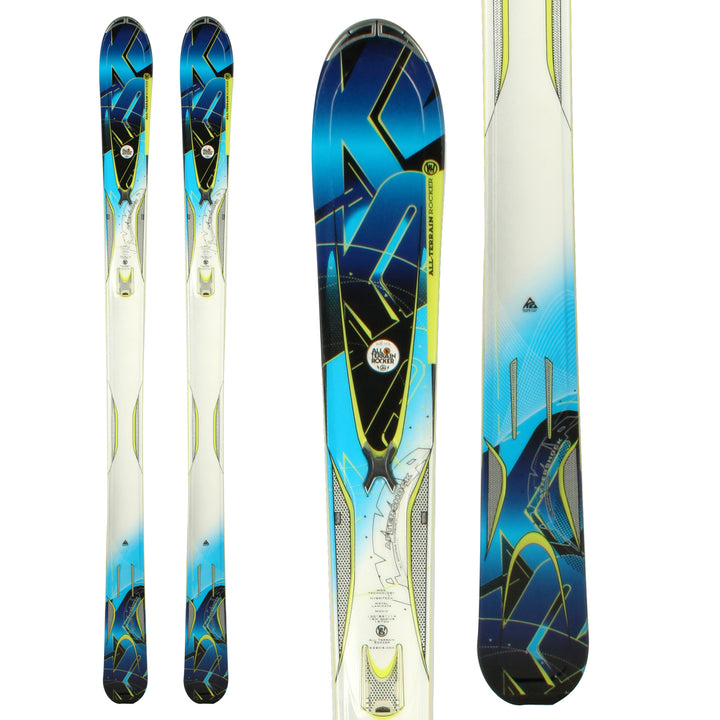K2 A.M.P. Aftershock Skis 2012